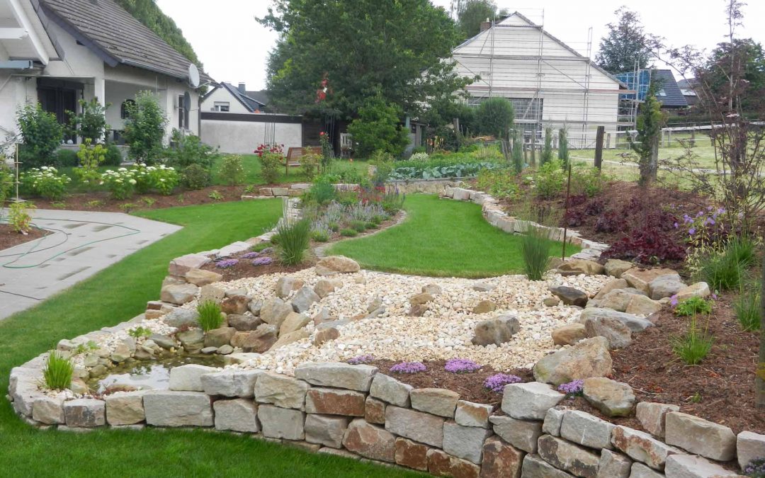 Garten mit barrierefreier Planung